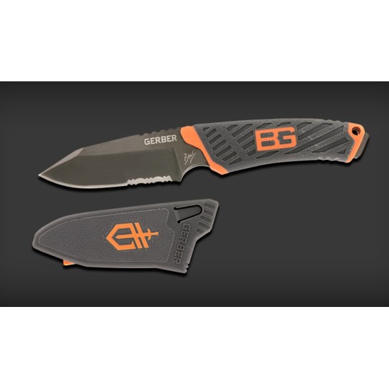 Gerber Bear Grylls Compact Fixed Blade Knife Survival Knife